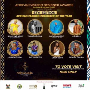 African Fashion Promoter of the year